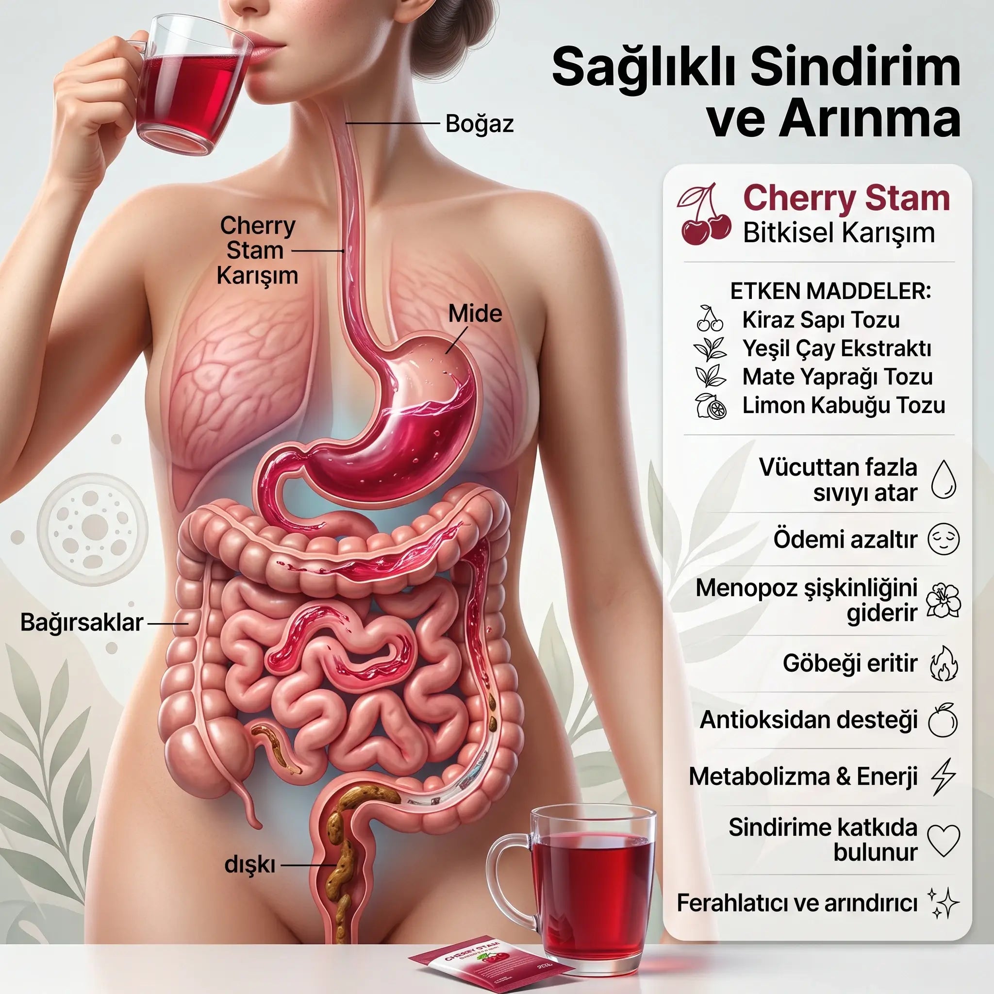 Velin Nutra Cherry Stem Kalite ve Güvence Sertifikası
